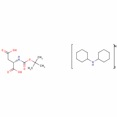 77426-96-1  N-[(tert-butoxy)carbonyl]-L-aspartic acid, compound with dicyclohexylamine (1:2)