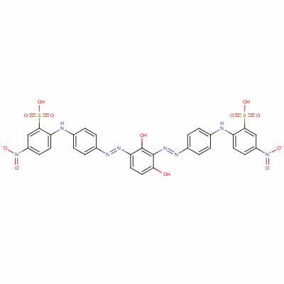 78265-88-0  2,2'-[(2,4-dihydroxy-1,3-phenylene)bis(azo-4,1-phenyleneimino)]bis(5-nitrobenzenesulphonic) acid