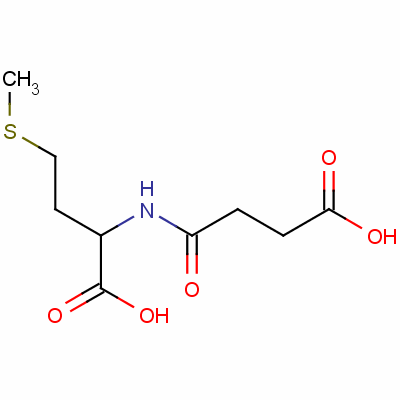 78306-53-3  N-(3-carboxy-1-oxopropyl)-DL-methionine