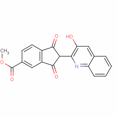 78333-60-5  methyl 2,3-dihydro-2-(3-hydroxy-2-quinolyl)-1,3-dioxo-1H-indene-5-carboxylate