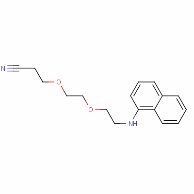 78527-63-6  3-[2-[2-(1-naphthylamino)ethoxy]ethoxy]propiononitrile