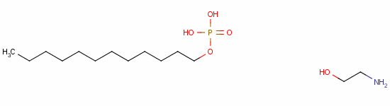 78564-59-7  Phosphoric acid, dodecyl ester, compd. with 2-aminoethanol