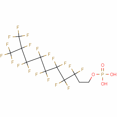 78974-42-2  3,3,4,4,5,5,6,6,7,7,8,8,9,10,10,10-hexadecafluoro-9-(trifluoromethyl)decyl dihydrogen phosphate