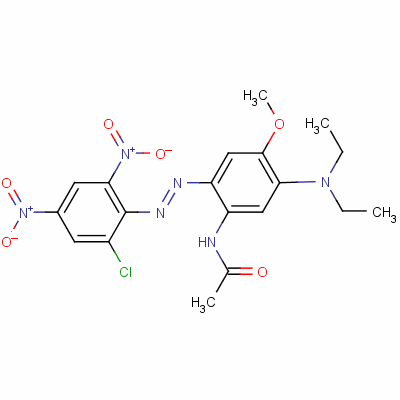 79295-99-1  N-[2-[(2-chloro-4,6-dinitrophenyl)azo]-5-(diethylamino)-4-methoxyphenyl]acetamide