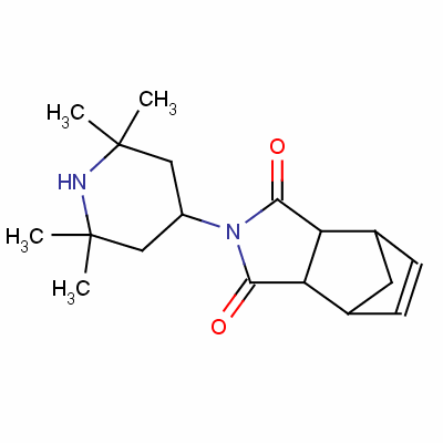 79720-27-7  1,2,3,6-tetrahydro-N-(2,2,6,6-tetramethyl-4-piperidyl)-3,6-methanophthalimide