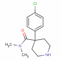 80139-82-8  4-(4-chlorophenyl)-N,N-dimethylpiperidine-4-carboxamide