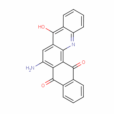 81-73-2  6-aminonaphth(2,3-c)acridine-5,8,14(13H)-trione