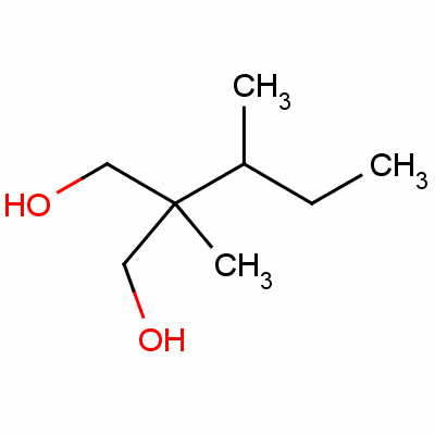 813-60-5  2-methyl-2-(1-methylpropyl)propane-1,3-diol