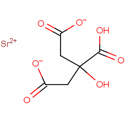 813-97-8  tristrontium dicitrate