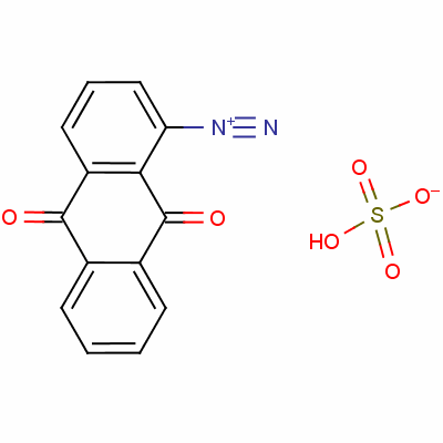 82-37-1  sulfate d’hydrogène de 9,10-dihydro-9,10-dioxoanthracènediazonium 