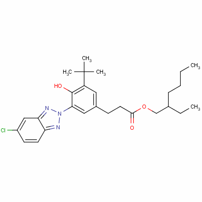 83044-90-0  2-ethylhexyl 3-[3-tert-butyl-4-hydroxy-5-(5-chloro-2H-benzotriazol-2-yl)phenyl]propionate