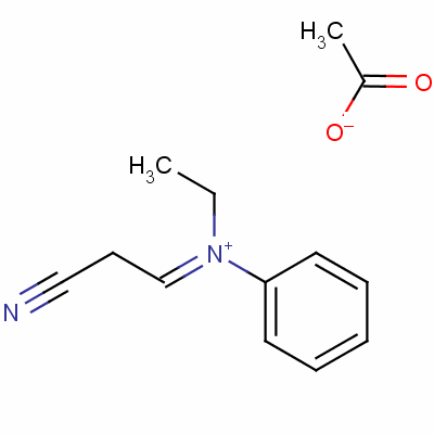 83763-40-0  N-(2-cyanoethyl)-N-ethylanilinium acetate