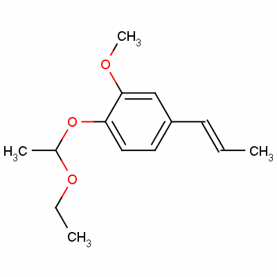 84029-92-5  2-(1-ethoxyethoxy)-5-(1-propenyl)anisole