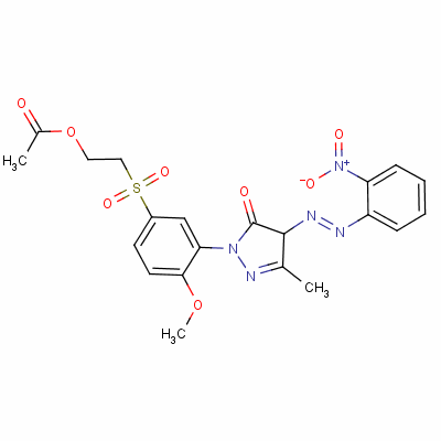 84100-10-7, 2-[5-[[2-(acetoxy)ethyl]sulphonyl]-2-methoxyphenyl]-2,4 ...