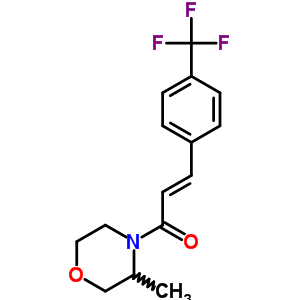 105919-38-8  3-methyl-4-{(2E)-3-[4-(trifluoromethyl)phenyl]prop-2-enoyl}morpholine