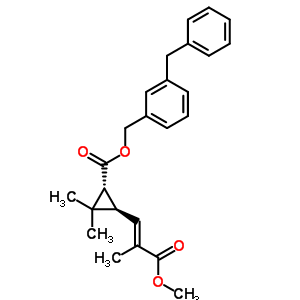 115888-92-1  3-benzylbenzyl (1R,3R)-3-[(1E)-3-methoxy-2-methyl-3-oxoprop-1-en-1-yl]-2,2-dimethylcyclopropanecarboxylate
