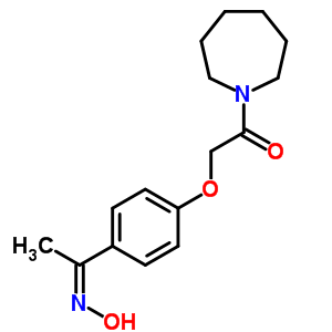 29937-16-4  (1Z)-1-[4-(2-azepan-1-yl-2-oxoethoxy)phenyl]ethanone oxime