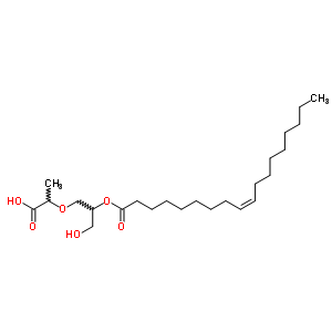 30283-16-0  2-{3-hydroxy-2-[(9Z)-octadec-9-enoyloxy]propoxy}propanoic acid