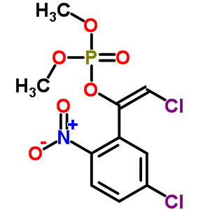 37913-84-1  (E)-2-chloro-1-(5-chloro-2-nitrophenyl)ethenyl dimethyl phosphate
