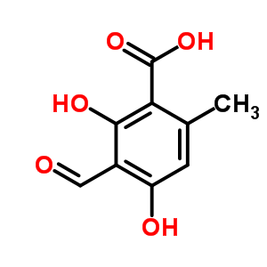479-25-4  3-formyl-2,4-dihydroxy-6-methylbenzoic acid