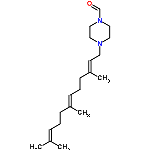 50419-23-3  4-[(2E,6E)-3,7,11-trimethyldodeca-2,6,10-trien-1-yl]piperazine-1-carbaldehyde
