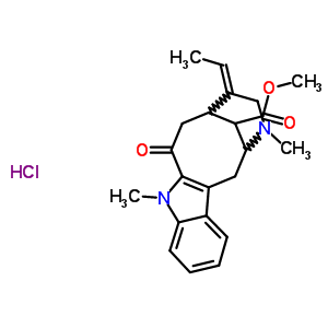 50720-31-5;71339-13-4  methyl (19E)-1-methyl-3-oxovobasan-17-oate hydrochloride