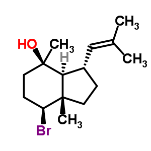 50906-52-0  (3S,3aS,4R,7S,7aS)-7-bromo-4,7a-dimethyl-3-(2-methylprop-1-en-1-yl)octahydro-1H-inden-4-ol