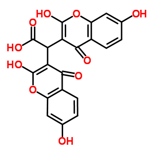 50966-80-8  Bis(2,7-dihydroxy-4-oxo-4H-chromen-3-yl)essigsäure