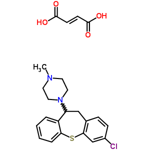 5118-52-5  1-(3-chloro-10,11-dihydrodibenzo[b,f]thiepin-10-yl)-4-methylpiperazine (2E)-but-2-enedioate