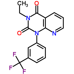 51700-96-0  3-ethyl-1-[3-(trifluoromethyl)phenyl]pyrido[2,3-d]pyrimidine-2,4(1H,3H)-dione