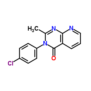 54716-26-6  3-(4-chlorophenyl)-2-methylpyrido[2,3-d]pyrimidin-4(3H)-one