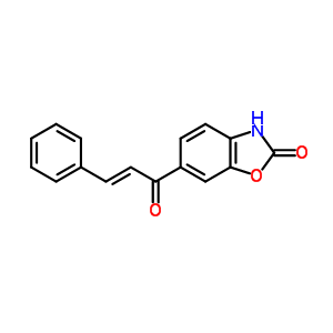 54903-21-8  6-[(2E)-3-phenylprop-2-enoyl]-1,3-benzoxazol-2(3H)-one