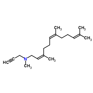 55436-71-0  (2Z,6Z)-N,3,7,11-tetramethyl-N-prop-2-yn-1-yldodeca-2,6,10-trien-1-amine