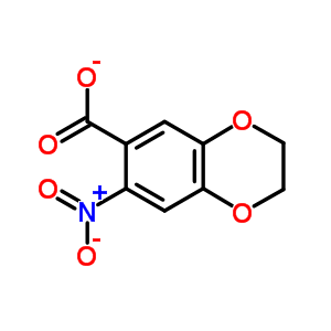 7-nitro-2,3-dihydro-1,4-benzodioxine-6-carboxylic acid 57672-33-0