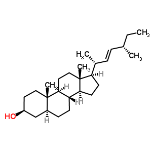 58514-32-2  (3S,5S,8R,9S,10S,13R,14S,17R)-17-[(1R,2E,4S)-1,4-dimethylhex-2-en-1-yl]-10,13-dimethylhexadecahydro-1H-cyclopenta[a]phenanthren-3-ol (non-preferred name)