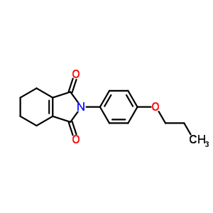 59647-97-1  2-(4-propoxyphenyl)-4,5,6,7-tetrahydro-1H-isoindole-1,3(2H)-dione