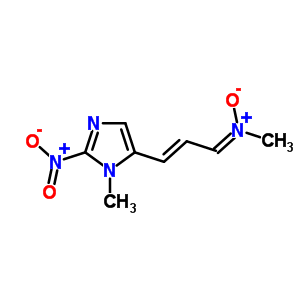 62143-83-3  N-methyl-N-[(1Z,2E)-3-(1-methyl-2-nitro-1H-imidazol-5-yl)prop-2-en-1-ylidene]amine oxide