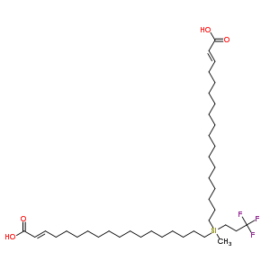 62273-09-0  (2E,2'E)-18,18'-[methyl(3,3,3-trifluoropropyl)silanediyl]bisoctadec-2-enoic acid