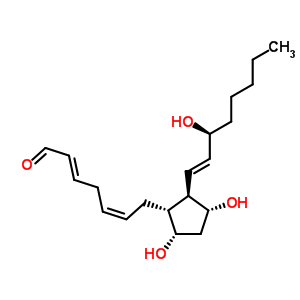 62410-84-8  (2E,5Z,9alpha,11alpha,13E,15S)-9,11,15-trihydroxyprosta-2,5,13-trien-1-al