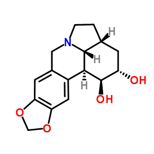 31387-87-8;6271-21-2  2,3,3a,4,5,7,12b,12c-octahydro-1H-[1,3]dioxolo[4,5-j]pyrrolo[3,2,1-de]phenanthridine-1,2-diol