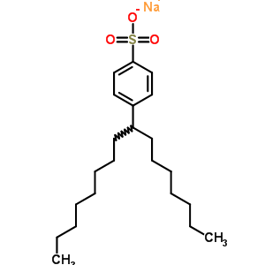 67267-95-2;71151-83-2  sodium 4-(1-heptylnonyl)benzenesulfonate