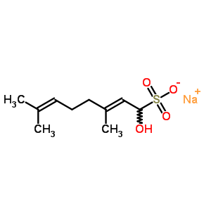 67779-49-1  sodium (2E)-1-hydroxy-3,7-dimethylocta-2,6-diene-1-sulfonate