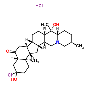 67903-58-6  (3alpha,5alpha,17beta)-3-chloro-3,20-dihydroxycevan-6-one hydrochloride