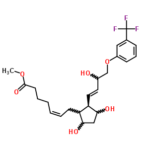73275-76-0  methyl (5Z)-7-[(2R)-3,5-dihydroxy-2-{(1E)-3-hydroxy-4-[3-(trifluoromethyl)phenoxy]but-1-en-1-yl}cyclopentyl]hept-5-enoate