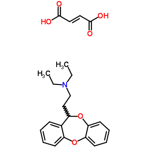 81320-19-6  2-(11H-dibenzo[b,e][1,4]dioxepin-11-yl)-N,N-diethylethanamine (2E)-but-2-enedioate