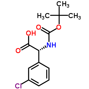 926641-28-3  (2R)-[(tert-butoxycarbonyl)amino](3-chlorophenyl)ethanoic acid