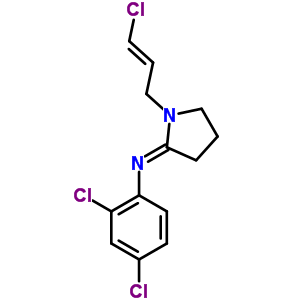 32329-83-2  2,4-dichloro-N-{(2E)-1-[(2E)-3-chloroprop-2-en-1-yl]pyrrolidin-2-ylidene}aniline