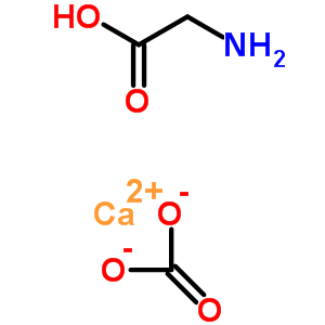 51810-75-4  calcium carbonate - glycine (1:1)