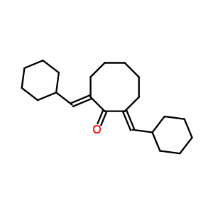 53774-89-3  (2E,8E)-2,8-bis(cyclohexylmethylidene)cyclooctanone