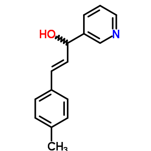 54313-76-7  (2E)-3-(4-methylphenyl)-1-pyridin-3-ylprop-2-en-1-ol
